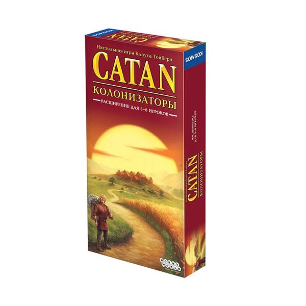 Настольная игра "Catan. Колонизаторы (расширение для 5-6 игроков)", Hobby World Настольная игра "Catan. Колонизаторы (расширение для 5-6 игроков)", Hobby World