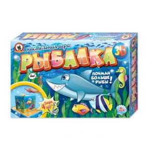 Настольная игра «Рыбалка 3D», Русский стиль