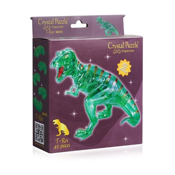 3D головоломка Тиранозавр Зеленый