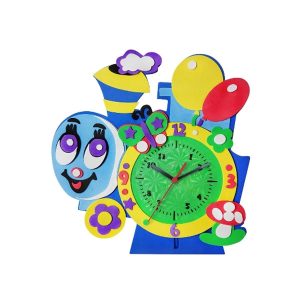 Набор для творчества из фоамирана "Детские часы. Паровозик"