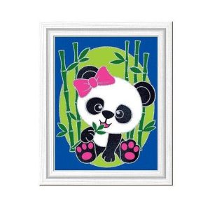 Фреска с блестками "Пандочка"