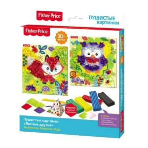 3D-лепка Пушистые картинки "Лесные друзья"