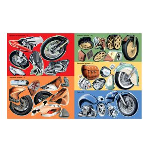 Супернаклейки "Мотоциклы" Махаон