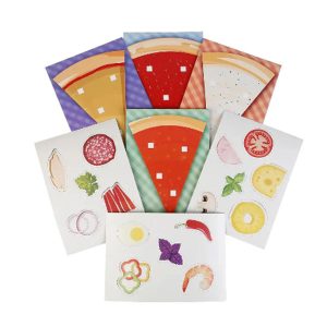 Развивающая игра с липучками "Собери пиццу", Умка