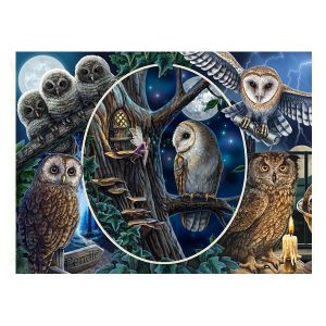 Пазл Prime 3D 500 деталей "Коллаж. Совы"