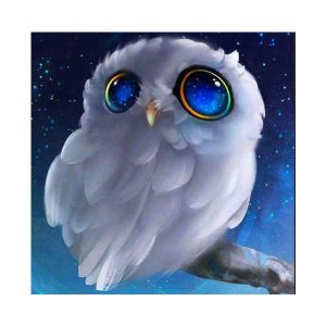Алмазная мозаика «Совенок», 20х20 см