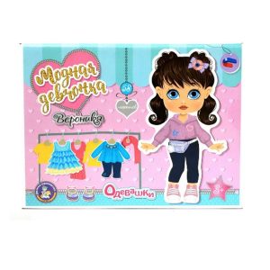 Магнитная игра "Одевашки. Кукла Вероника"