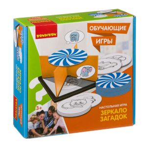 Обучающая настольная игра "Зеркало загадок", Bondibon