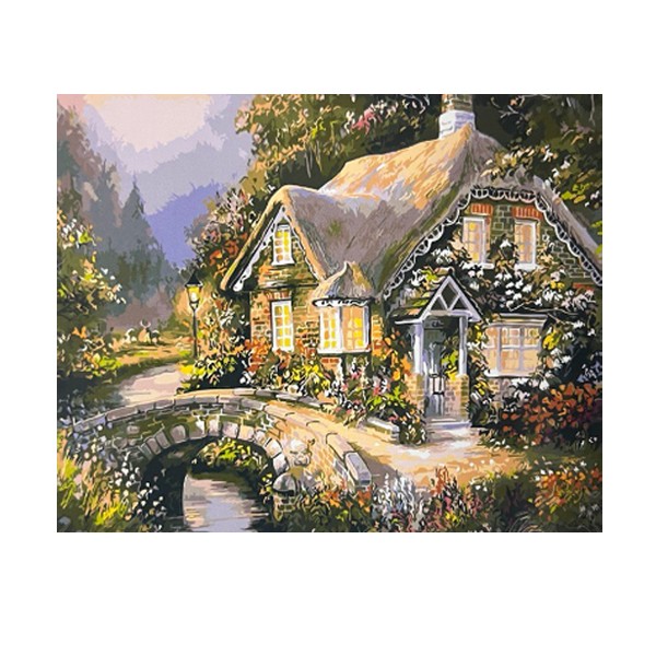 Картина по номерам «Сказочный домик» GX9969