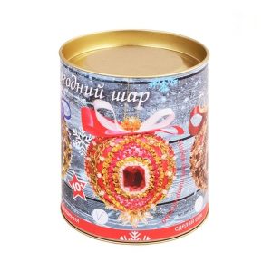 Новогодний шар из пайеток "Кардинал Ришелье"