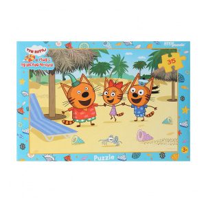 Пазл 35 деталей "Три кота", Step Puzzle