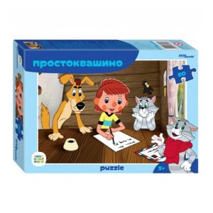 Пазл 60 деталей "Простоквашино", Step Puzzle