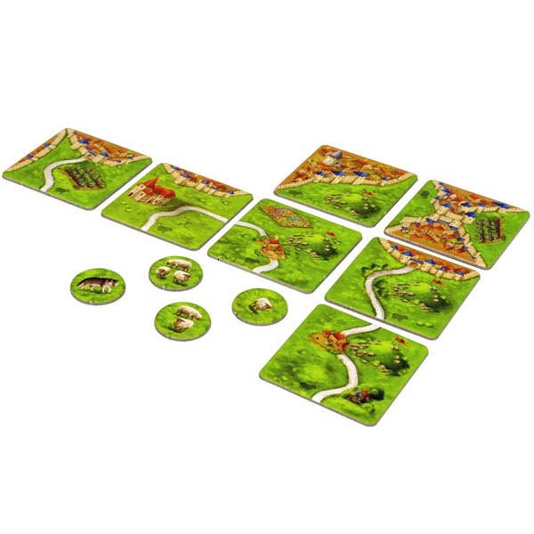 Настольная игра "Каркассон. Холмы и овцы" (дополнение), Hobby World Настольная игра "Каркассон. Холмы и овцы" (дополнение), Hobby World